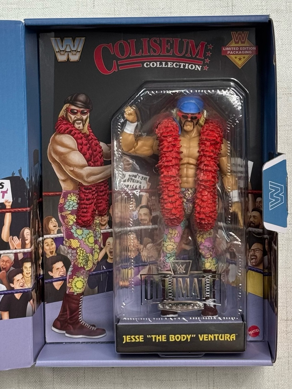 2025 WWE Mattel Ultimate Coliseum Series 8 Jesse "The Body" Ventura [Chase]